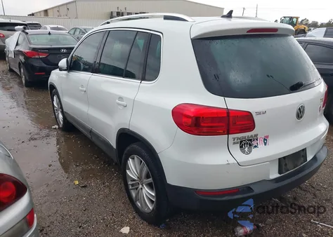 2016 Volkswagen Tiguan Se from USA, damaged, VIN WVGAV7AX6GW602978